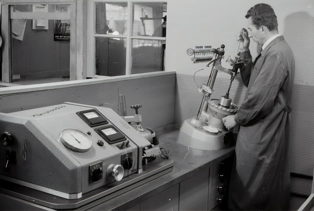 Equipamento histórico de optometria